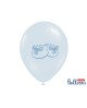Latexové balóny -modré topánočky 30cm10ks