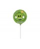 Fóliový balónik s motívom Angry Birds- zelený 23cm 1ks/P54