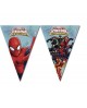 Banner vlajok -Spiderman Web Warriors 2,3m 1ks/P164