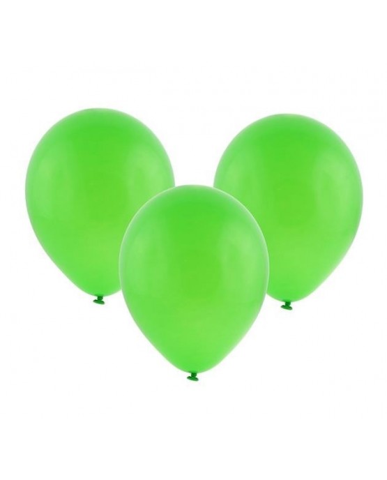 Latexové balóny pastelové zelené 12" 100ks
