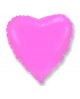 Fóliový balón srdce- ružové 46cm