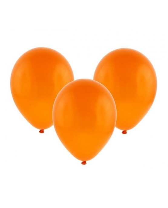 Latexové balóny pastelové -oranžové 12" 10ks