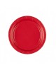 Papierové tanieriky červené 18cm 8ks