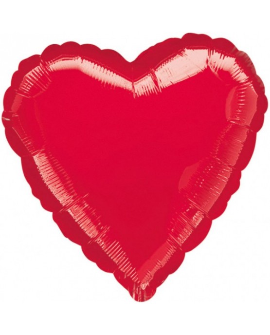 Fóliový balón červené srdce P30