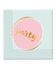 Servítky papierové party 33x33cm 20ks