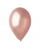 Metalické balóny ružovo-zlaté 12'' 100ks