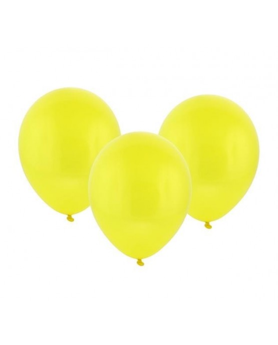 Latexové balóny pastelové žlté 12" 10ks