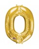 Fóliový balón - zlaté O 25x33cm