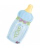 Fól. balón dojčenská fľaša - modrá 1ks