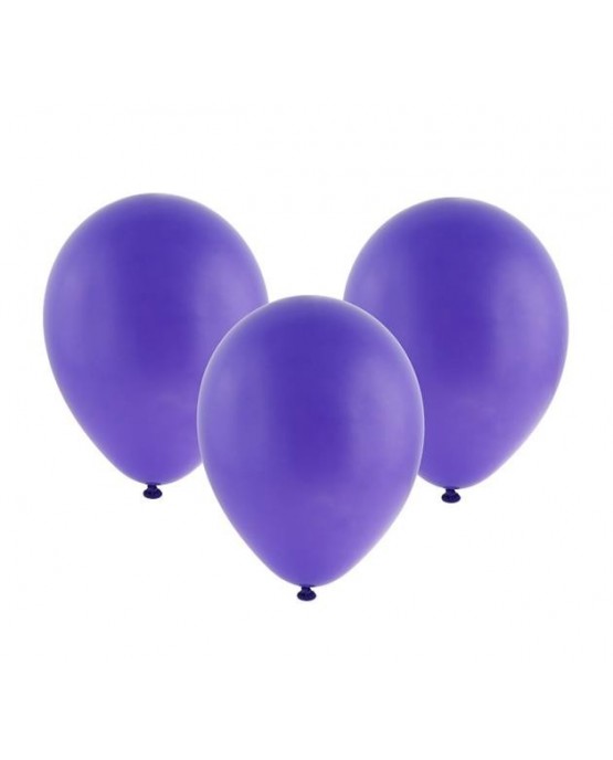 Latexové balóny pastelové - fialové 12" 10ks