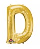 Fóliový balón - zlaté D 22x33cm