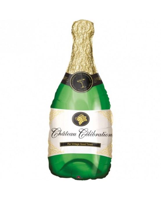 Fóliový balón -fľaša šampanského