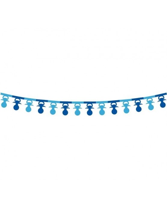 Girlanda cumlíky- modré 3,6m