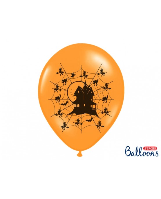 Latexové balóny- strašidelný dom 30cm 10ks