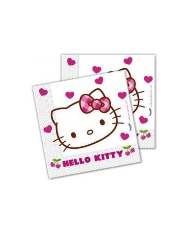 Servítky Hello Kitty 33cm 20ks