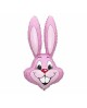 Fóliový balón ružový zajac, 24"