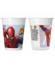 Plastové poháre Spiderman Crime Fighter, 200 ml, 8 ks
