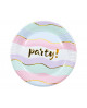 Papierové tanieriky Elegant Party 20cm, 8ks
