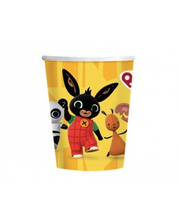 Papierové poháriky Bing 250 ml, 8 ks