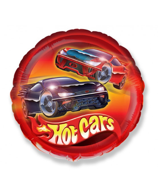 Fóliový balón - Hot cars 18" 1 ks