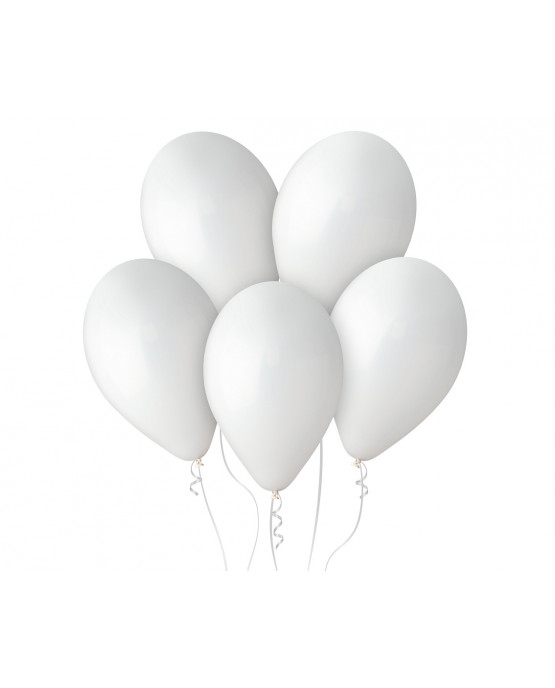 Pastelové balóny šedé 12'' 100ks