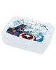 Plast. box na jedlo Avengers- Cap. America 20x13 cm