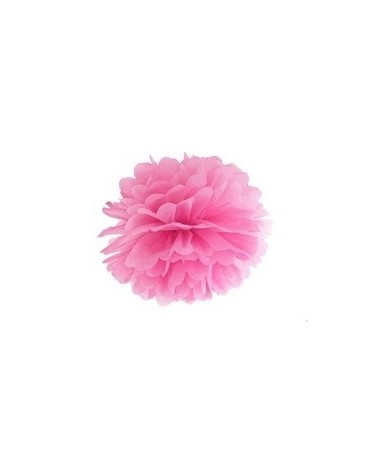 Visiaca dekorácia kvet - ružový 35cm 1ks/P3