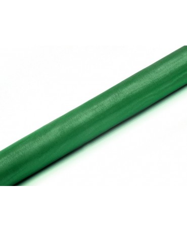 Organza - hladká smaraghdová 36cmx9m/P121