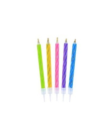Magické sviečky - viacfarebné 10ks/P2