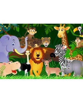 Zvieratká v džungli